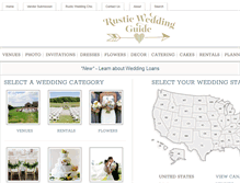 Tablet Screenshot of guide.rusticweddingchic.com